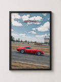 250 GTO Framed Poster Art