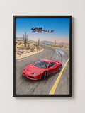 458 Speciale Framed Poster