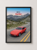 944S Turbo Art Framed Poster