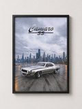 69 Camaro SS Framed Poster