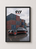 Classic 911 Carrera Art - Framed Poster