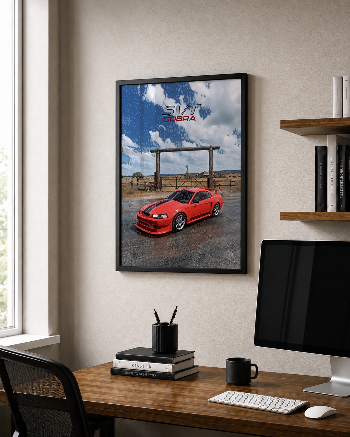 SVT Cobra Framed Poster Art