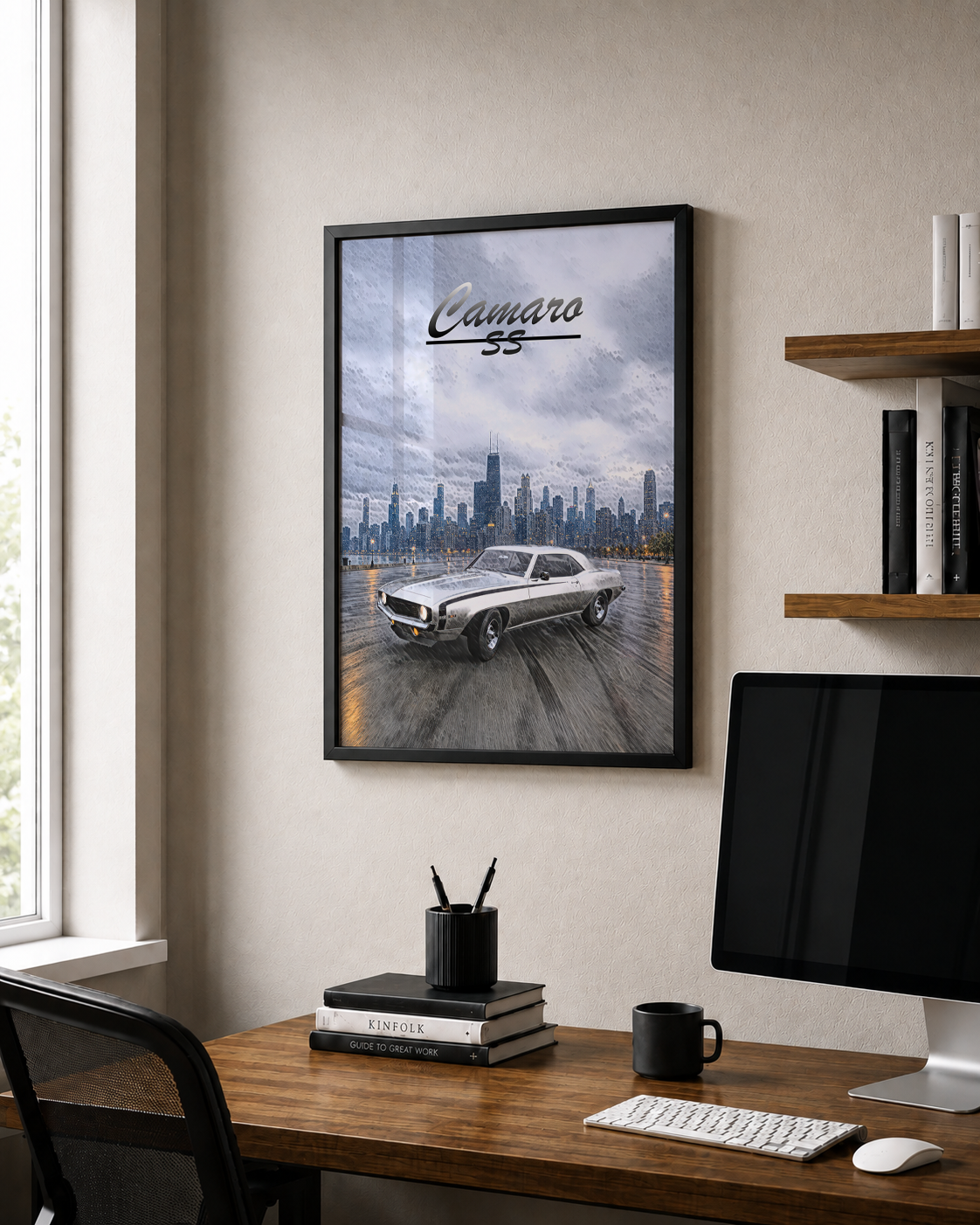 69 Camaro SS Framed Poster
